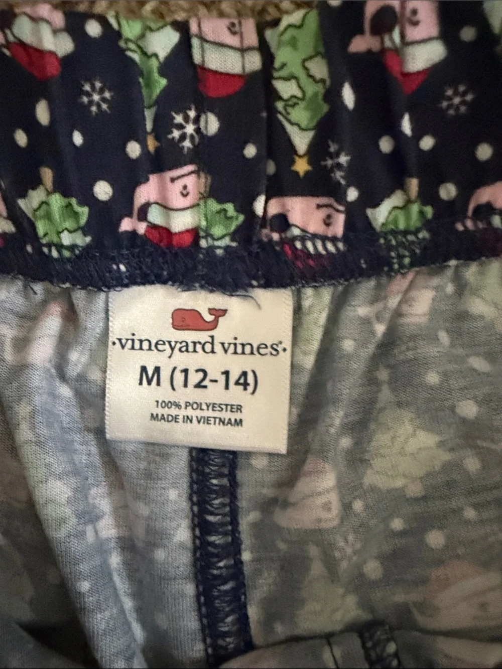 Vineyard Vines Kids Christmas Tree Pajama Pants